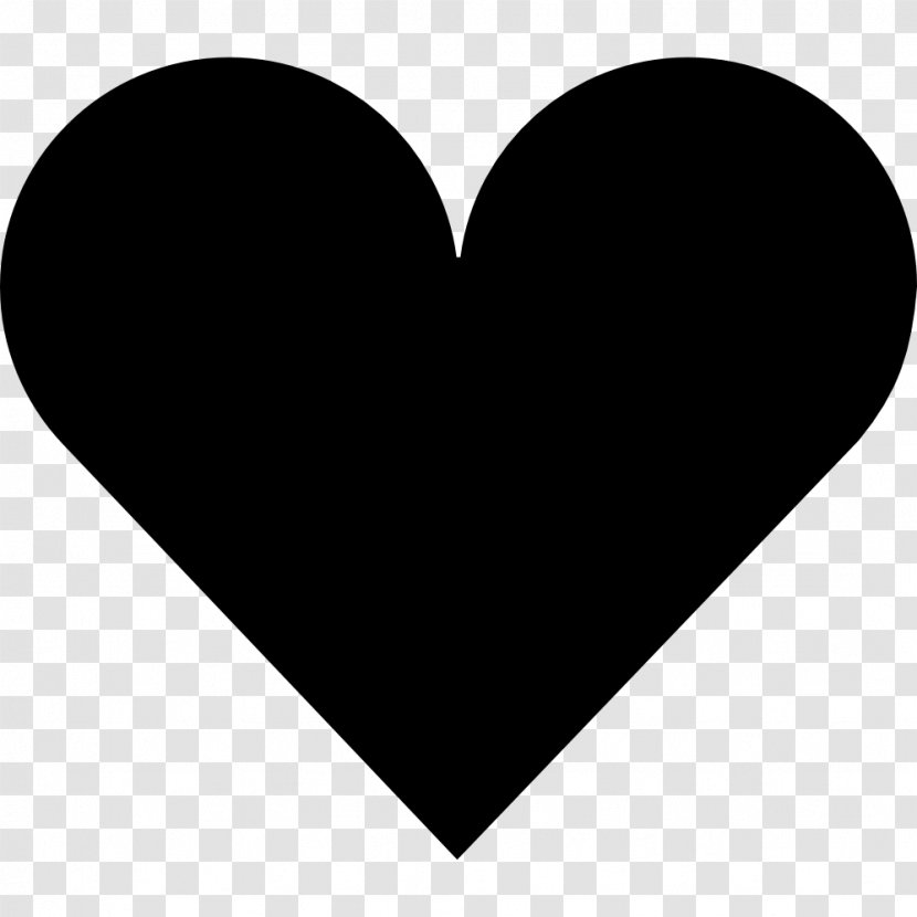Black And White Heart Font - Tree - Free Image Transparent PNG