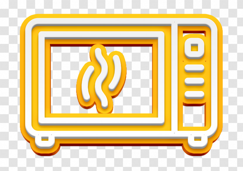 Restaurant Elements Icon Microwave Oven Icon Transparent PNG