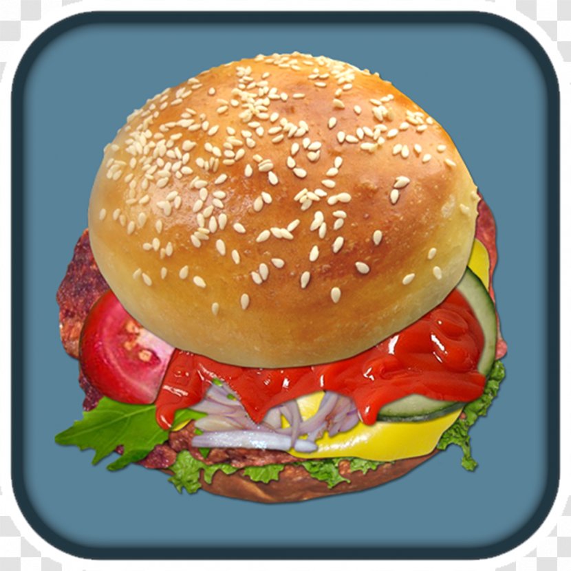 Cheeseburger Hamburger Whopper Breakfast Sandwich Buffalo Burger - Junk Food - Free Transparent PNG