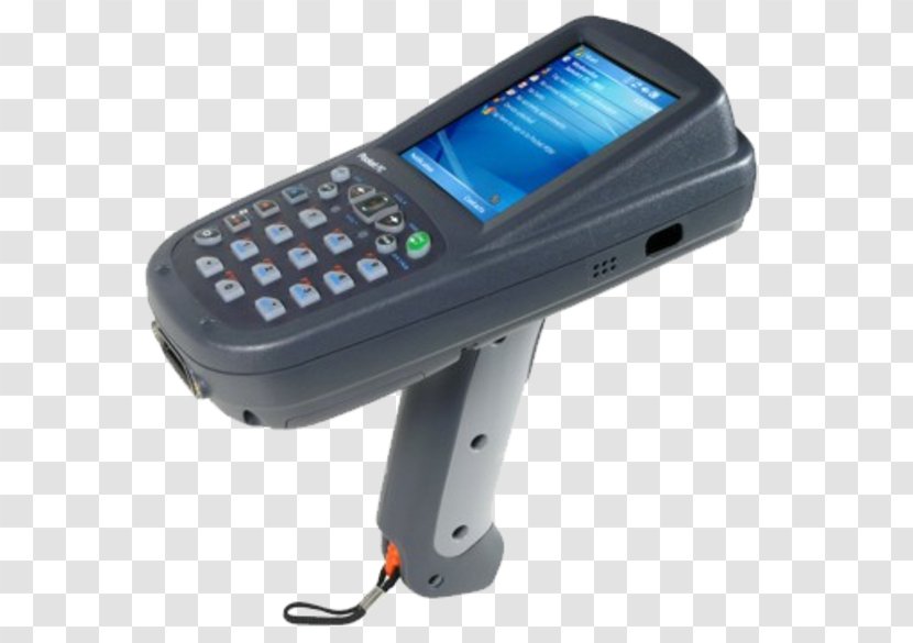 Handheld Devices Barcode Scanners Computer Image Scanner - Telephony - Hand-held Mobile Phone Transparent PNG