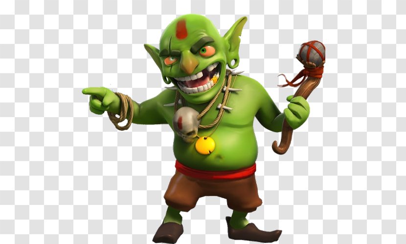 Clash Of Clans Green Goblin Royale Supercell - Mythical Creature Transparent PNG