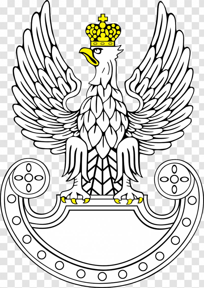 Poland Polish Land Forces Armed Territorial Defence Force Special - Artwork - Crowned Birds Transparent PNG