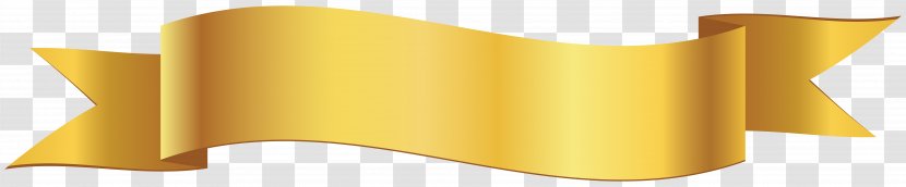 Gold Clip Art - Ribbon Transparent PNG
