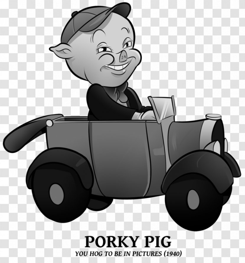 Porky Pig Petunia Looney Tunes Merrie Melodies - Human Behavior Transparent PNG