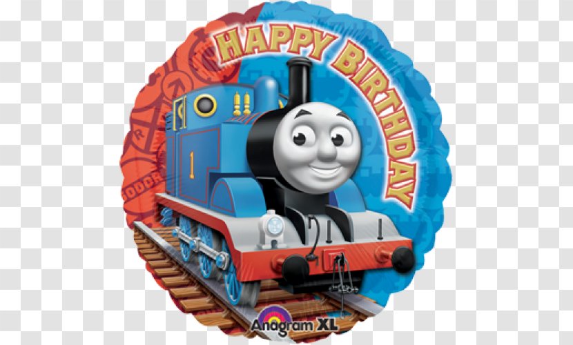 Thomas Birthday Tank Locomotive Train Balloon Transparent PNG