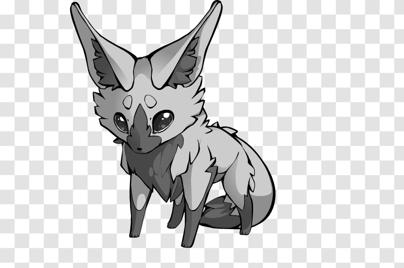 Red Fox Whiskers Gray Cat - Tree Transparent PNG