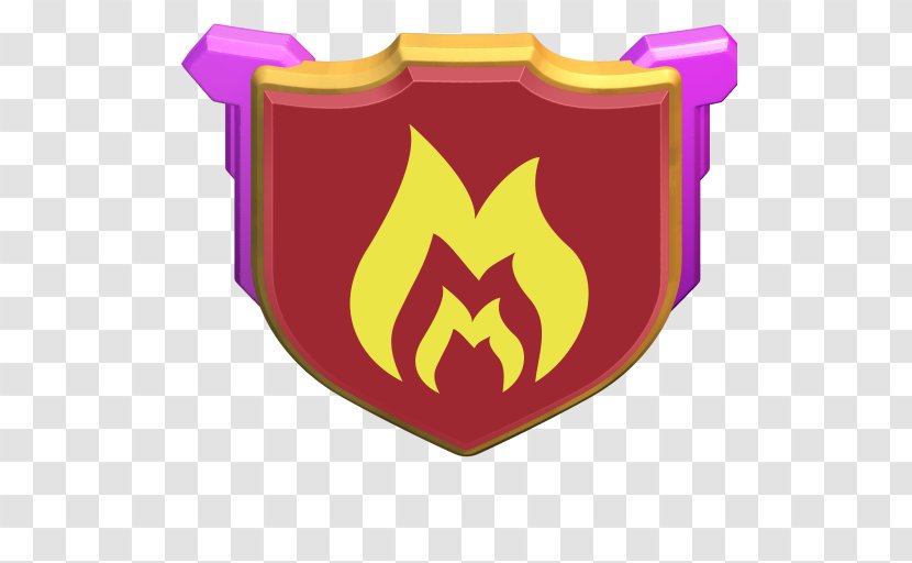 Clash Of Clans Royale Video-gaming Clan Badge - Purple Transparent PNG