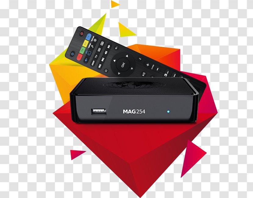 Infomir MAG254 IPTV Set-top Box Over-the-top Media Services HDMI - Television - Internet Transparent PNG