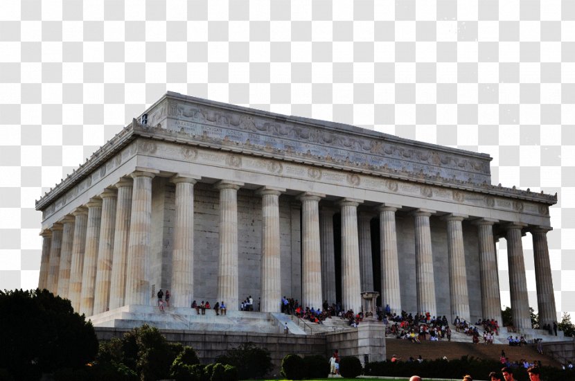 Lincoln Memorial Franklin Delano Roosevelt Korean War Veterans Thomas Jefferson Vietnam - American Famous Transparent PNG