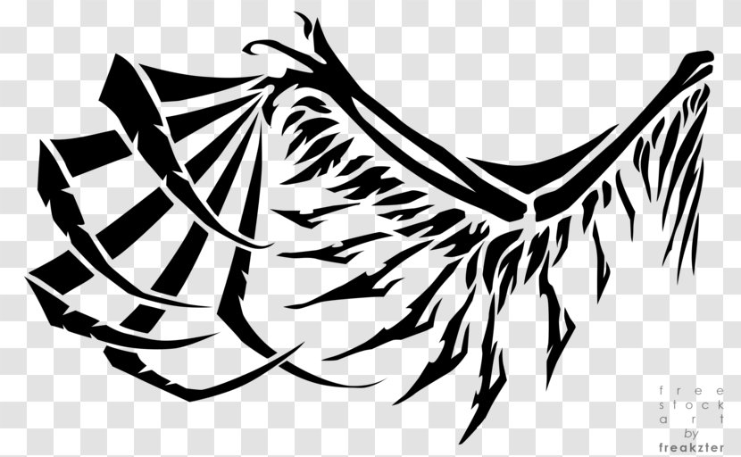 Wing Art - Deviantart - Metal Logo Linked Image Download Transparent PNG