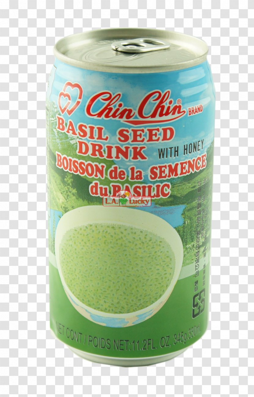 Juice Nata De Coco Asian Cuisine Hong Dou Tang Drink Can - Basil Seed Transparent PNG