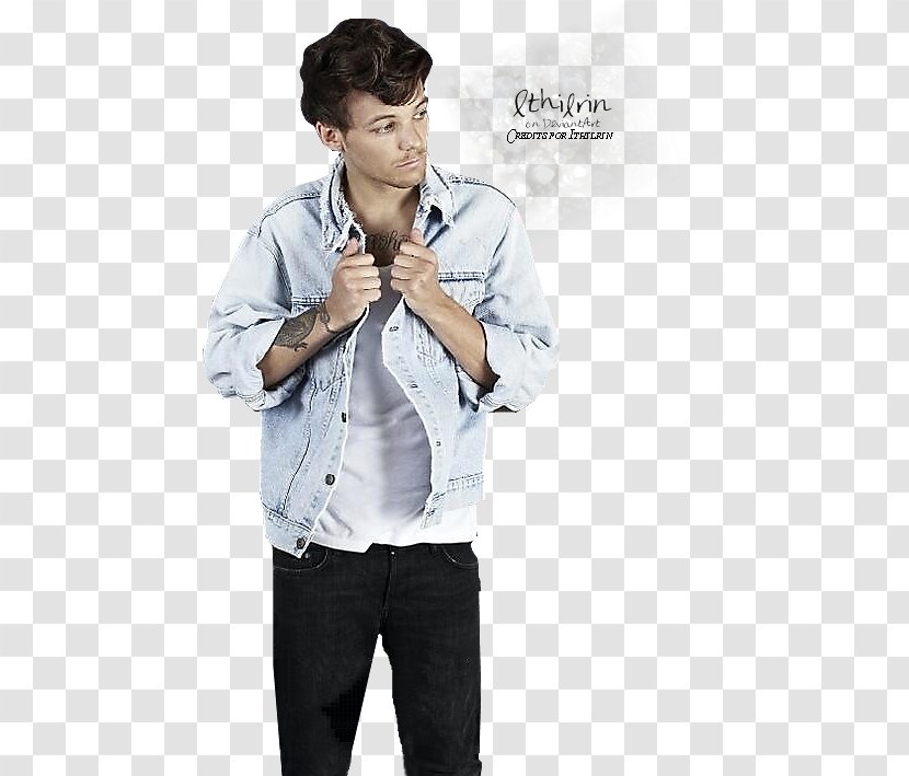 Louis Tomlinson Dress Shirt One Direction Love Boyfriend - Jacket Transparent PNG