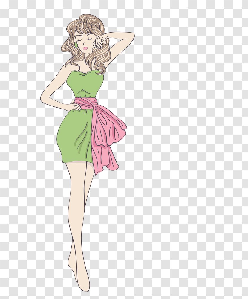 Beauty - Frame - Fashionable Women Transparent PNG