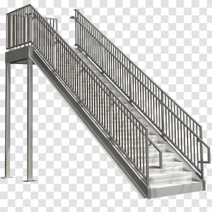 Handrail Stairs Prefabrication Architectural Engineering Building Transparent PNG