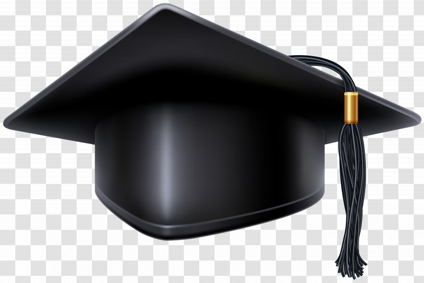 Square Academic Cap Graduation Ceremony Hat Clip Art - Red - Black Image Transparent PNG