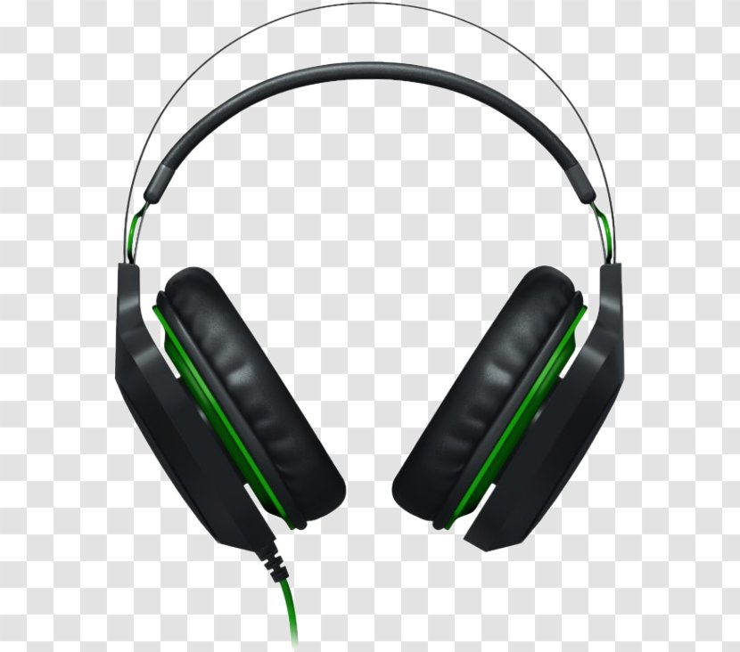 Microphone Razer Electra V2 7.1 Surround Sound Headset Headphones - Electronic Device Transparent PNG