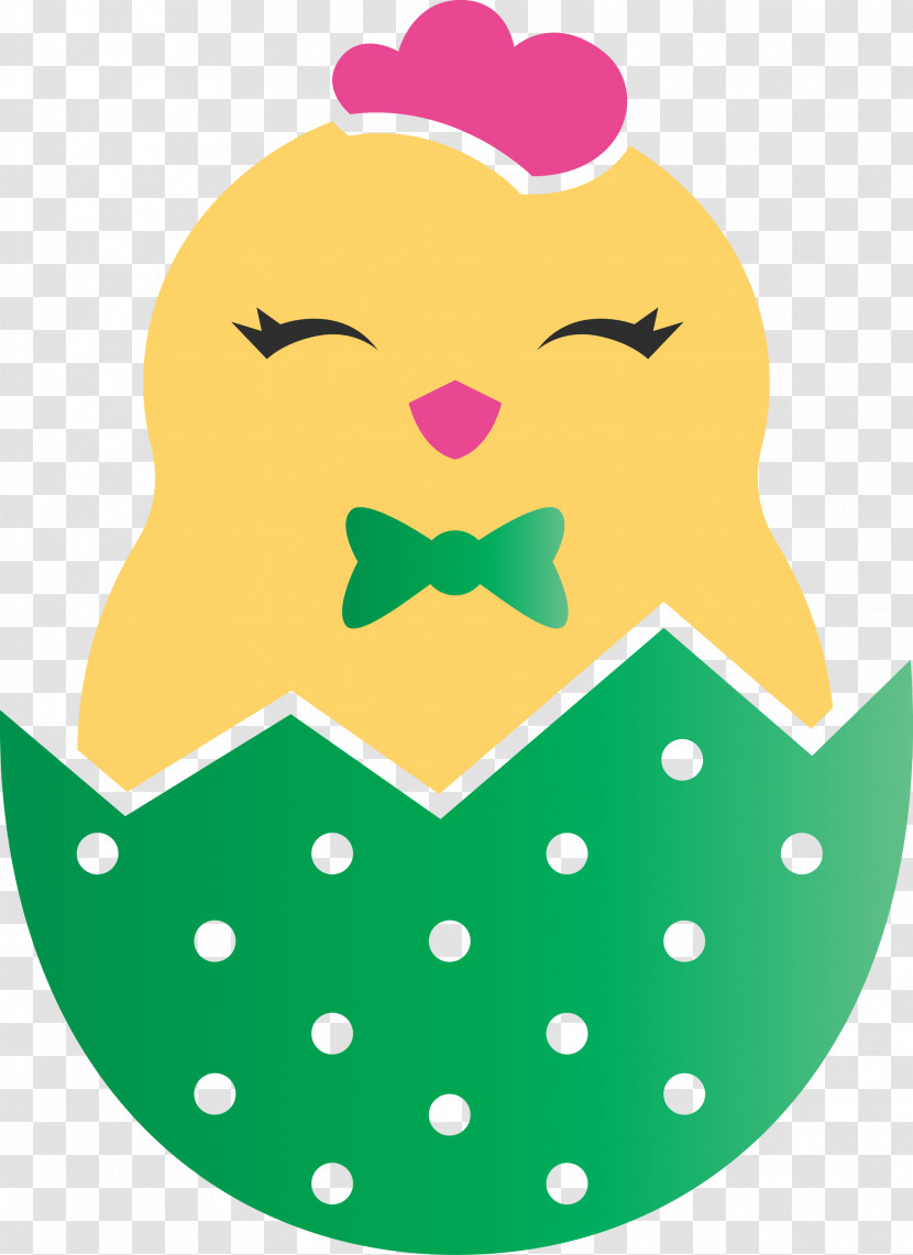 Chick In Eggshell Easter Day Adorable Chick Transparent PNG