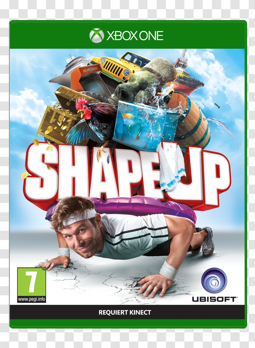 Shape Up Kinect Sports Rivals Xbox One X Video Games - Table Transparent PNG