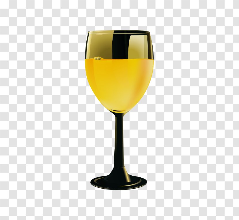 White Wine Glass Liqueur Cup - Creative Transparent PNG