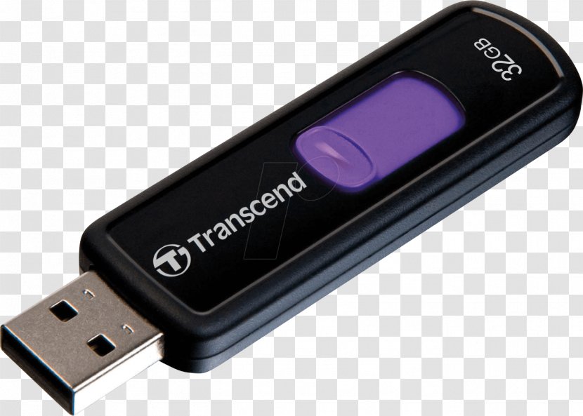 USB Flash Drives Data Recovery Transcend Information Computer Storage - Electronic Device Transparent PNG