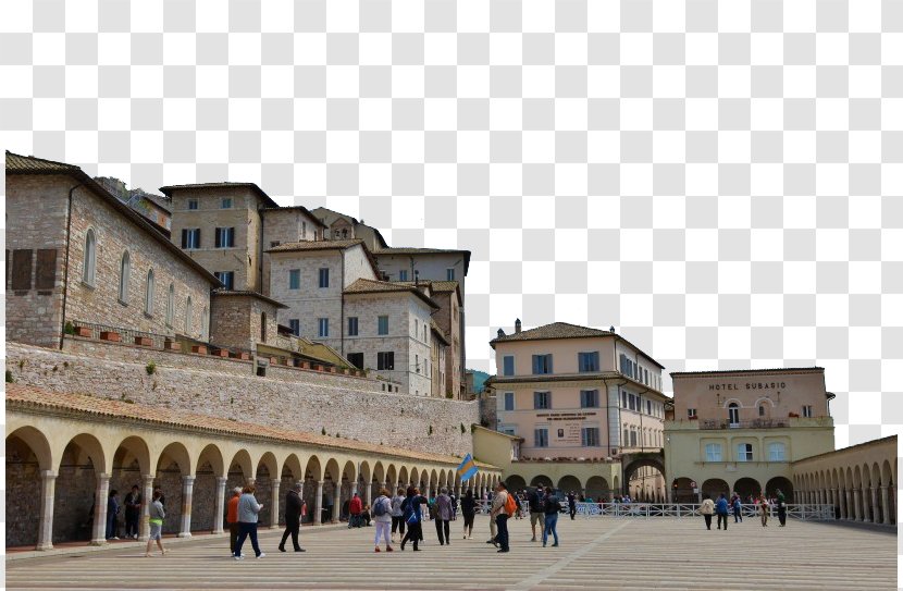 Basilica Of Saint Francis Assisi Monte Subasio Franciscan - Italy - Assisi, In Nine Transparent PNG