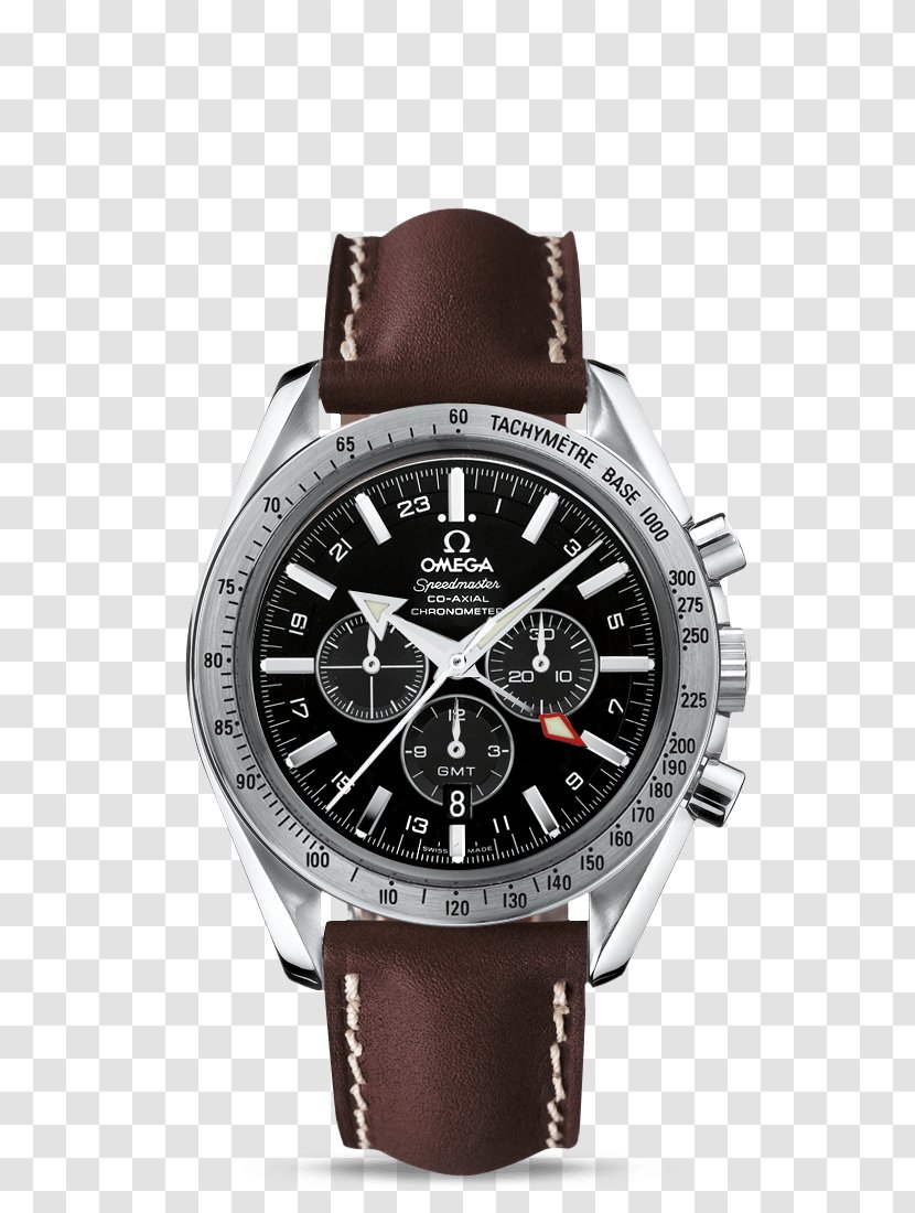 Omega Speedmaster SA Watch Chronograph Seamaster - Strap - Coaxial Escapement Transparent PNG