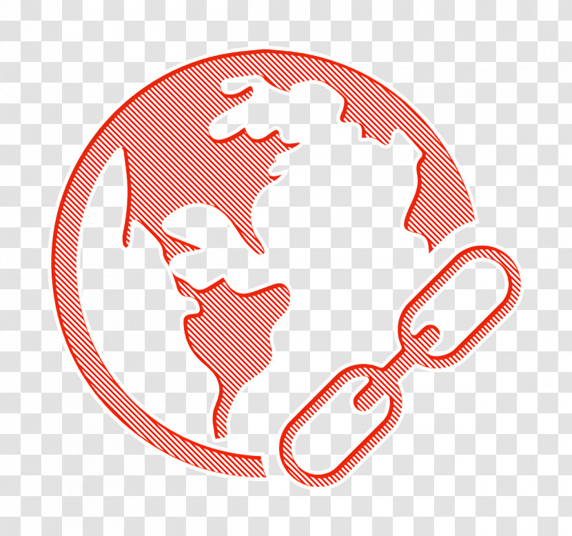 Web Icon Link Icon Earth Link Icon Transparent PNG