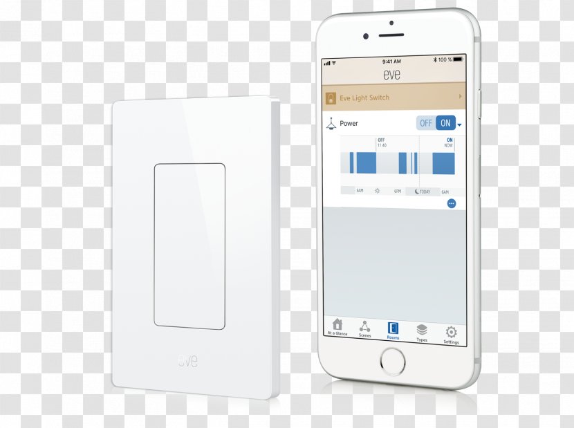 Elgato Electrical Switches Wireless HomeKit Sensor - Portable Media Player Transparent PNG