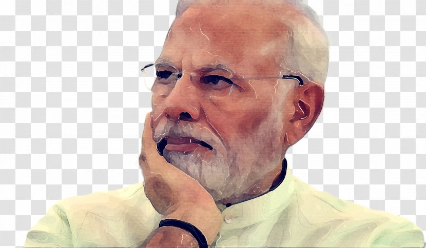 Modi Cartoon - Neck - Smile Jaw Transparent PNG