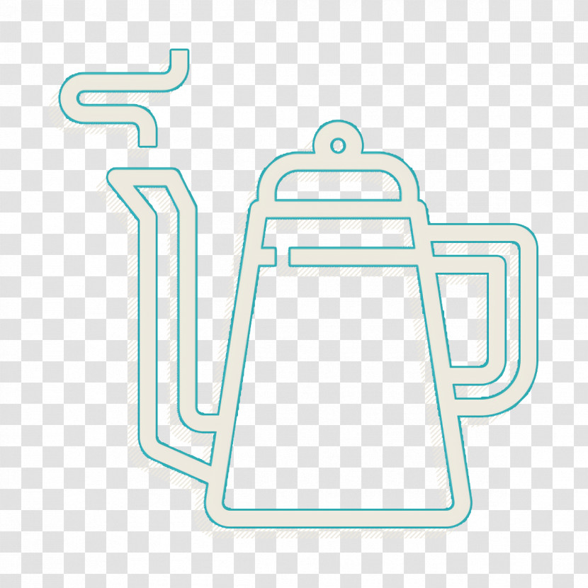 Coffee Shop Icon Food And Restaurant Icon Kettle Icon Transparent PNG