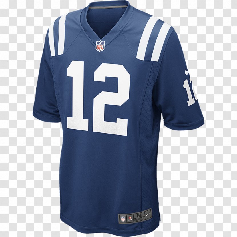 Indianapolis Colts NFL Color Rush Jersey Nike Transparent PNG