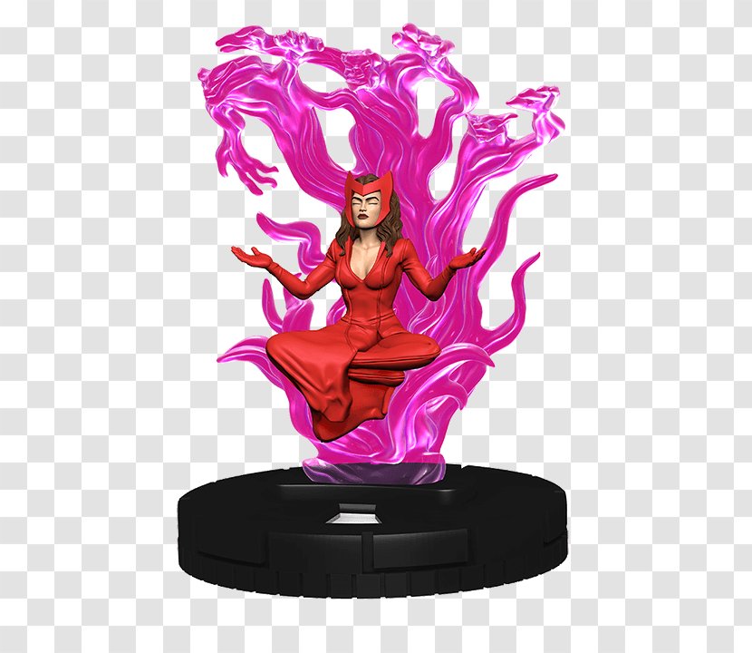 HeroClix Wanda Maximoff Uncanny X-Men Figurine - Action Figure - Scarlet Witch Transparent PNG