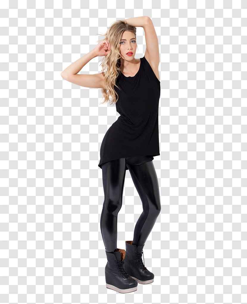 Leggings Pants Clothing Tights Fashion - Black Liquid Transparent PNG