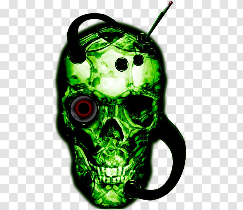 Skull Terminator Cyborg Robot - Genisys - Flame Pursuit Transparent PNG