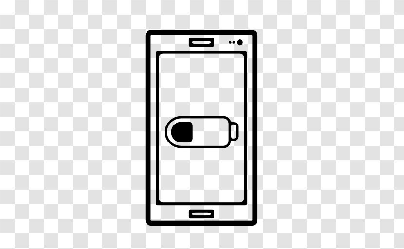 Telephone Symbol - Battery - Phone Charging Icon Transparent PNG