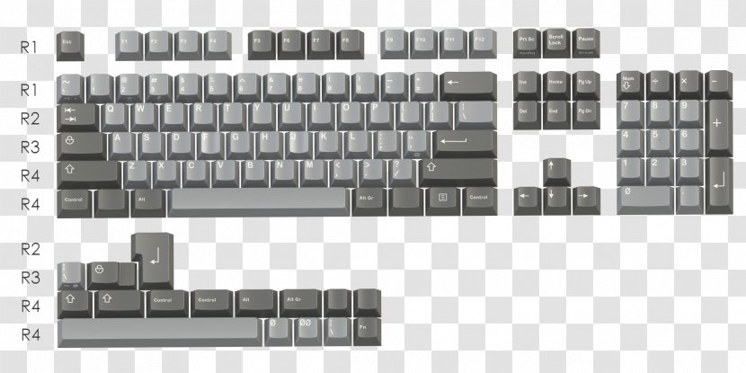 Computer Keyboard Keycap Space Bar Laptop Numeric Keypads - Input Device - Olivetti Lettera 22 Transparent PNG