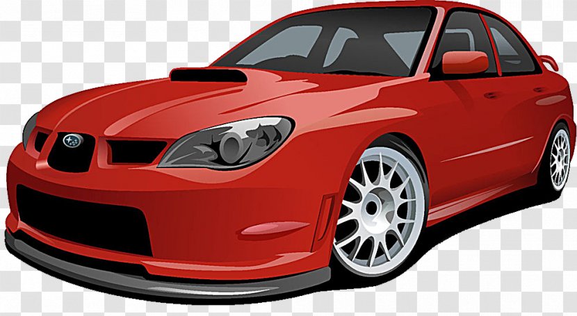 2006 Subaru Impreza WRX STI Car Honda Integra - Decal Transparent PNG