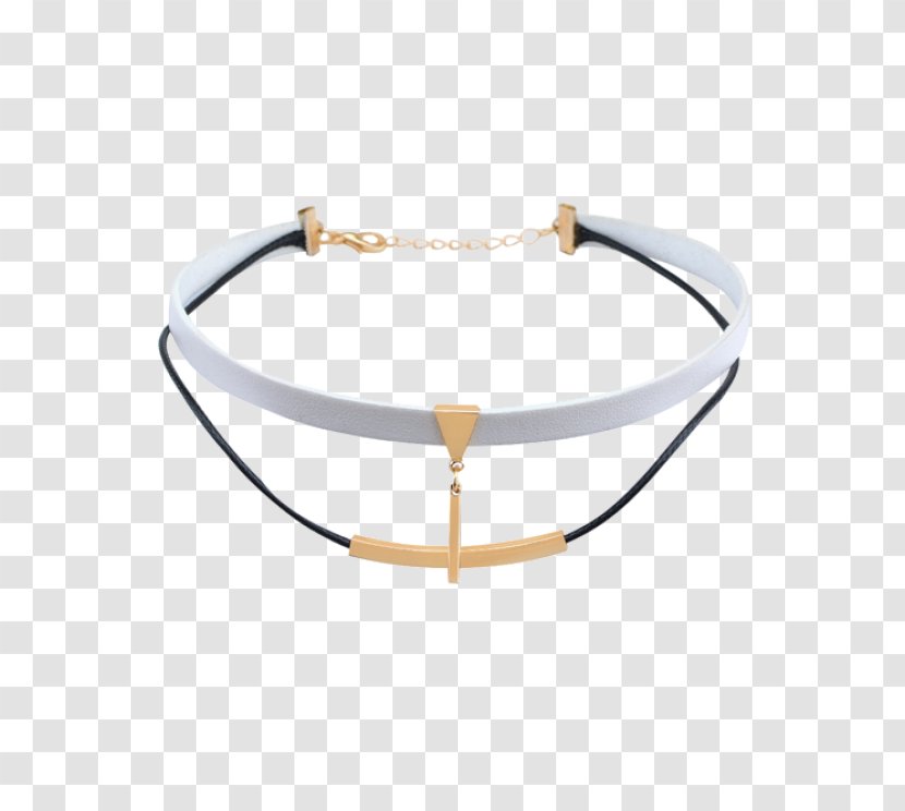 Bracelet Necklace Choker Charms & Pendants Chain - Artificial Leather Transparent PNG