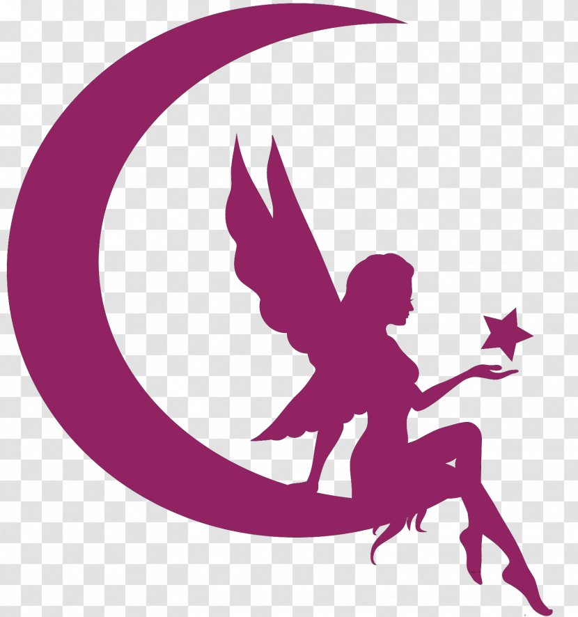 Die Cutting Paper Fairy Image Craft - Magenta Transparent PNG