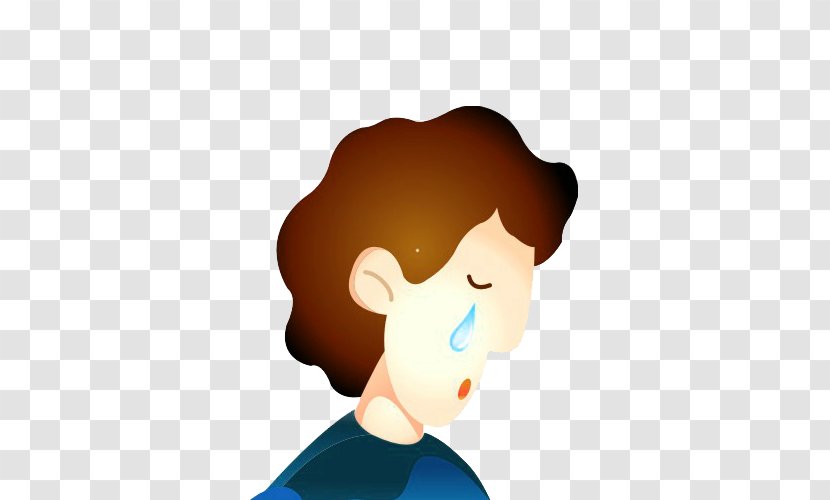 Crying Tears Woman - Ear - Man Picture Material Transparent PNG