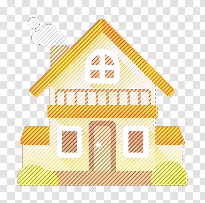 Real Estate Icon Mansion - Property - Facade Roof Transparent PNG