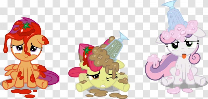 Apple Bloom Pony Rainbow Dash Sweetie Belle Cutie Mark Crusaders - My Little Friendship Is Magic Season 3 - Youtube Transparent PNG