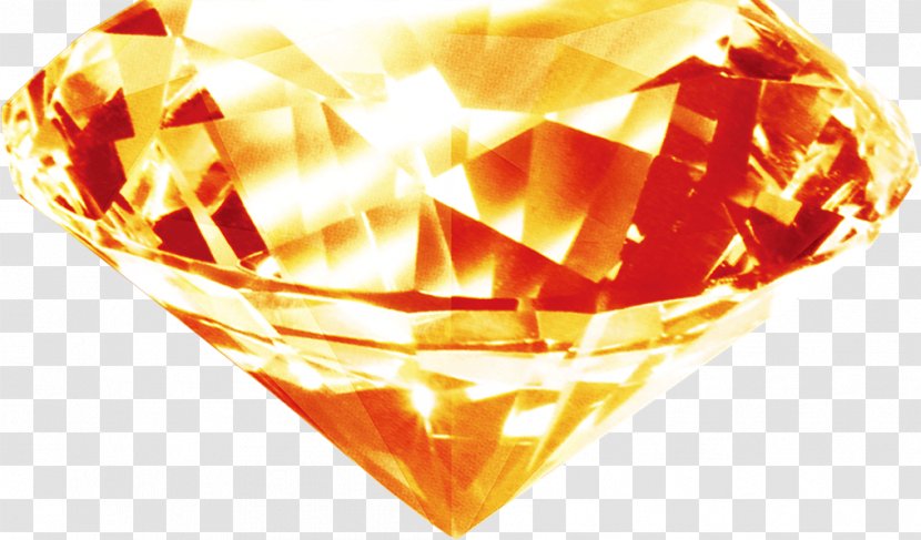Advertising Diamond Template Gold Transparent PNG