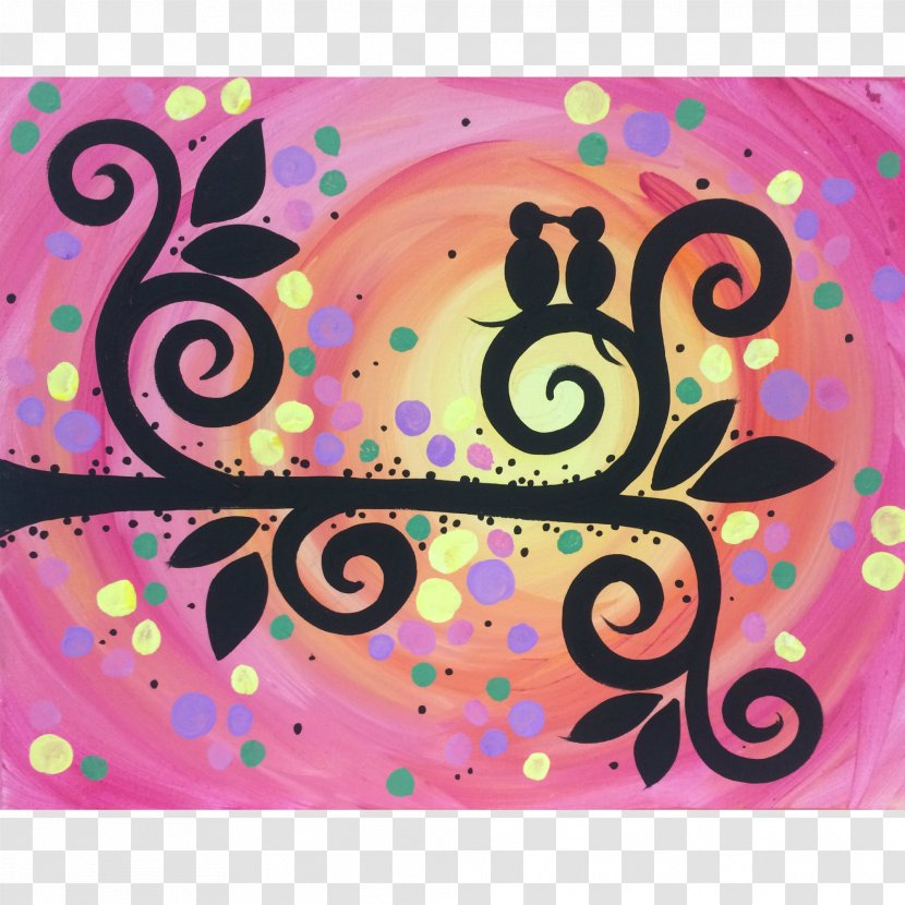 Visual Arts Acrylic Paint Pattern - Spiral - Creative Birthday Transparent PNG