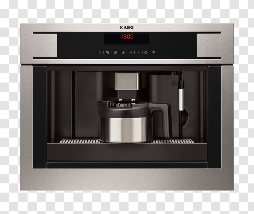 Espresso AEG PE4571-M Coffeemaker Home Appliance - Coffee Transparent PNG