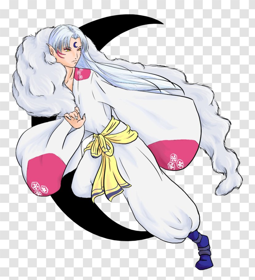 Line Art Legendary Creature - Watercolor - Inuyasha Transparent PNG