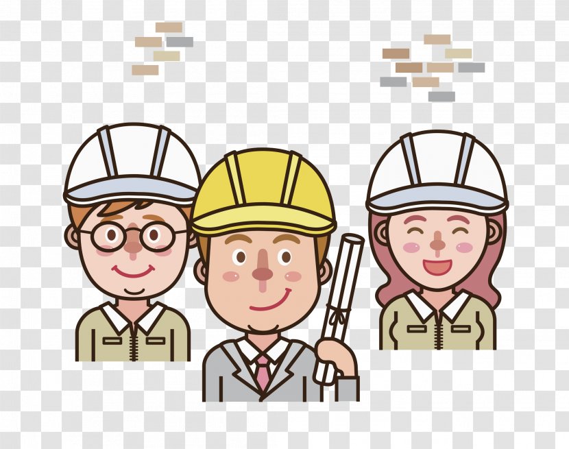 Architectural Engineering Construction Clip Art - Smiling Engineer Transparent PNG