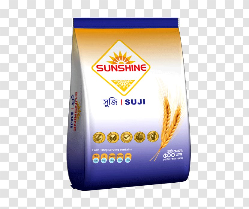 Brand Product Sunshine Commodity Semolina - Suji Transparent PNG