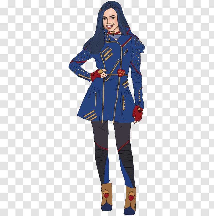 Descendants Evie Mal YouTube Clip Art - Outerwear - Youtube Transparent PNG