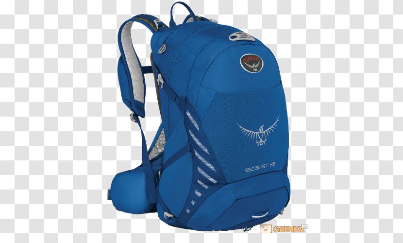 Osprey Escapist 25 Backpack Hiking Cycling - Blue Transparent PNG